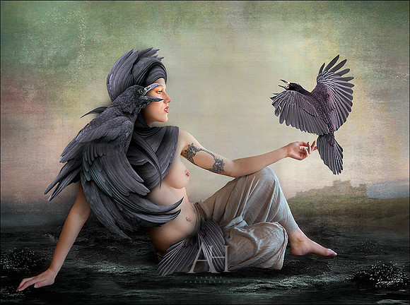 Goddess Morrigan.
