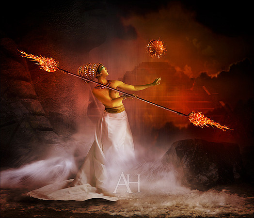 Vesta Guardian of the sacred flame.